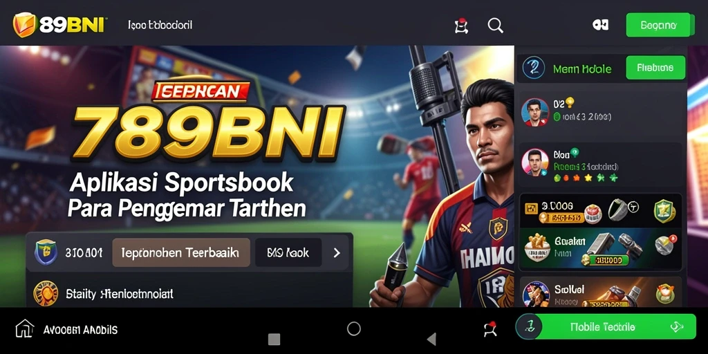 Tampilan antarmuka pengguna 789BNI dalam mode taruhan langsung.