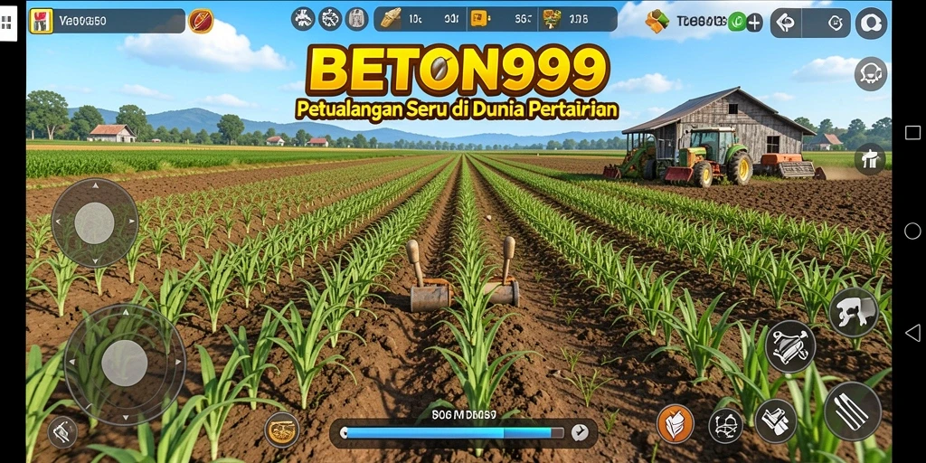 Gameplay BETON999 yang menyenangkan dan interaktif dalam bertani.