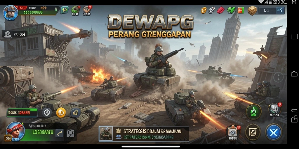 Gameplay menegangkan di DEWAPG dengan grafis yang menawan.