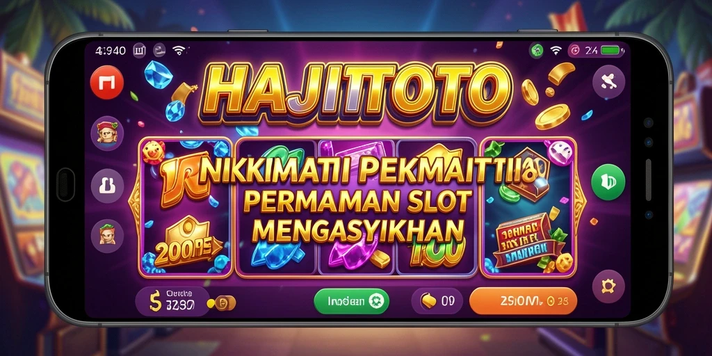 Tampilan grafis menarik pada gameplay Slot HAJITOTO.