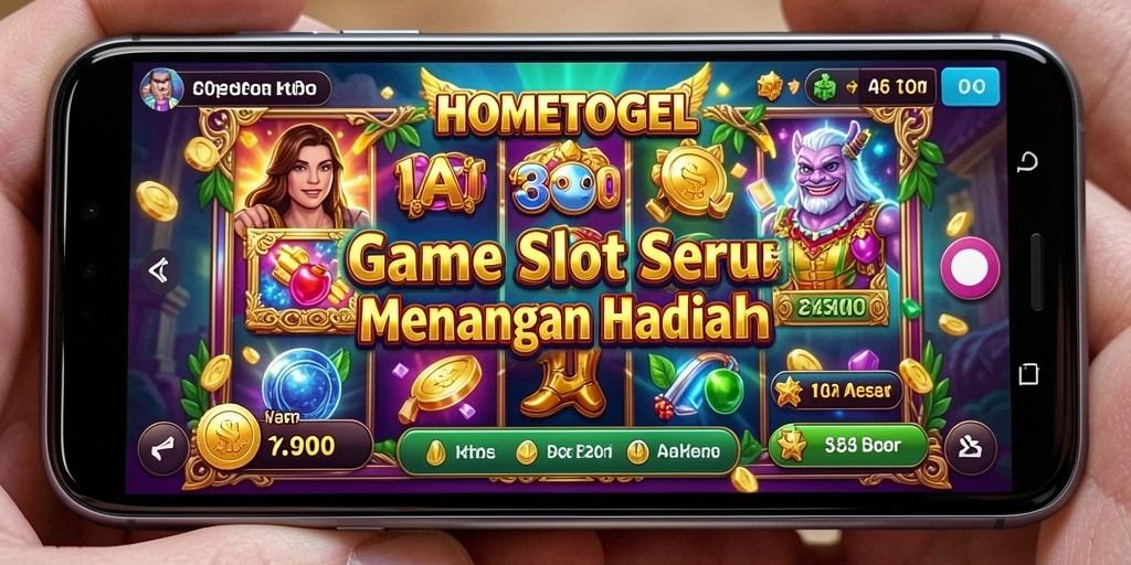 Gameplay menarik HOMETOGEL dengan grafik yang menawan.