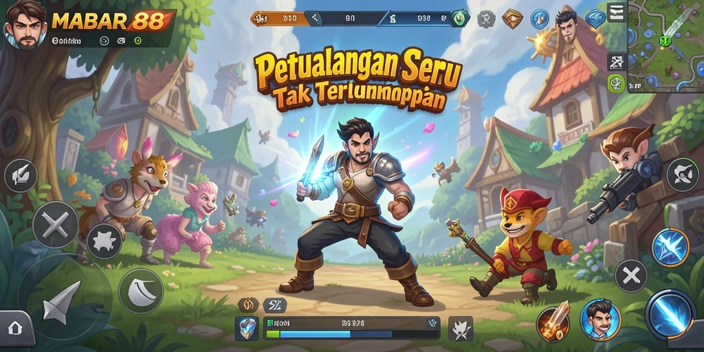Tangkapan layar MABAR88 menampilkan gameplay yang mendebarkan dan grafis yang menawan.