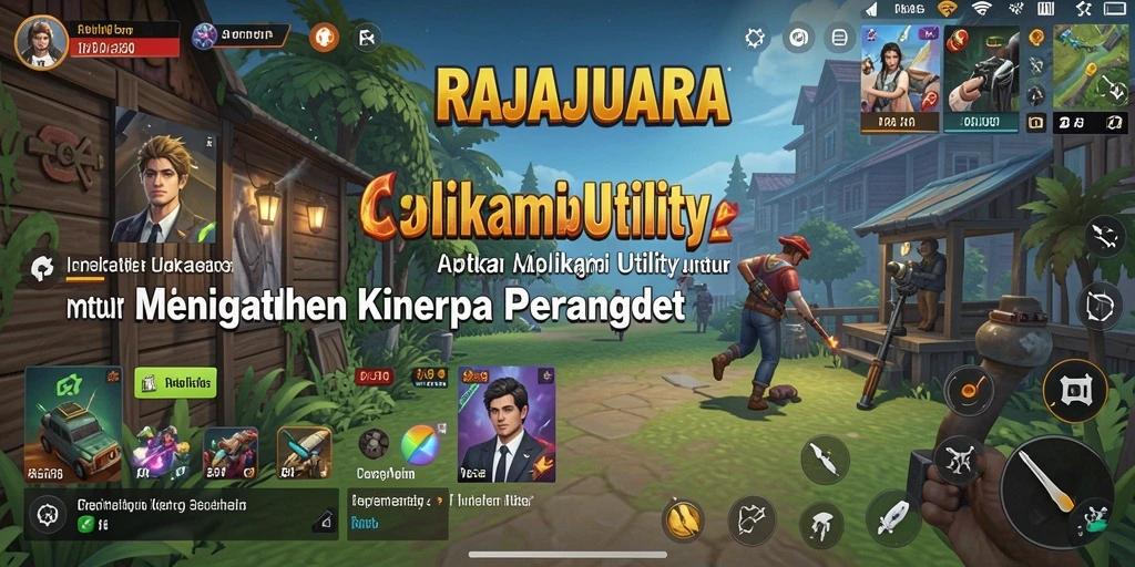 Tampilan antarmuka RAJAJUARA yang sederhana dan fungsional.